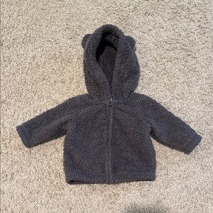 Carter's Cozy Gray Sherpa Jacket
